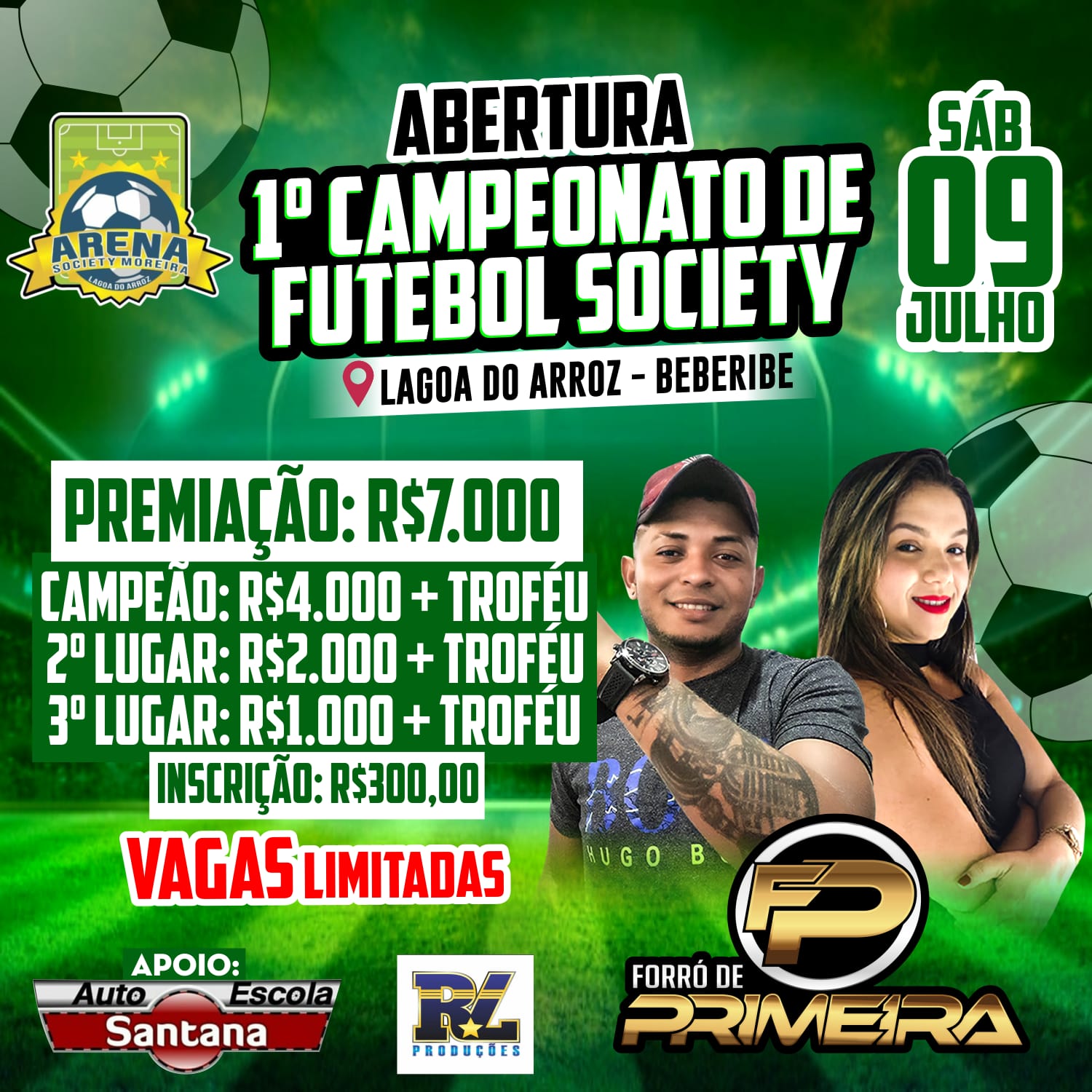 1° CAMPEONATO DE FUTEBOL SOCIETY